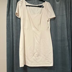French Connection Cream Mini Dress